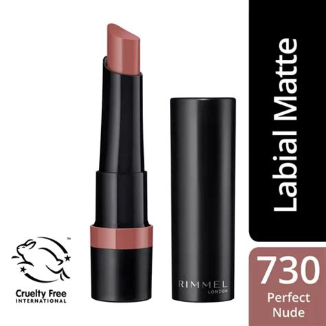 Rimmel Lasting Finish Extreme Matte Lápiz Labial Acabado Mate Color 730 Perfect Nude Mismo