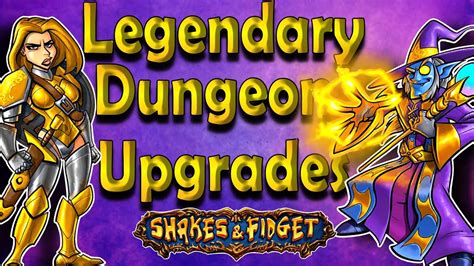 Legendary Dungeon Stat Upgrades Mage Krieger Shakes Fidget