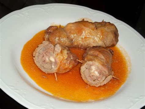 Provare Per Gustare Involtini Di Maiale Con Salsiccia