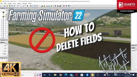 Farming Simulator How To Delete Fields In Giants Editor K