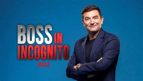 Boss In Incognito Michele Zanella Ecco Chi Il Protagonista Della