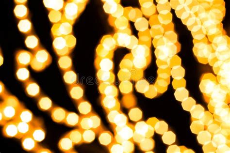 Gold Pentagon Bokeh Stock Image Image Of Color Xmas 48266329