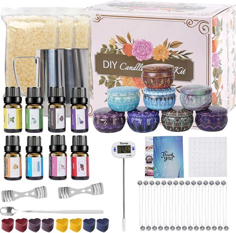 Complete Beeswax Candle Making Kit For Adults Candle Making