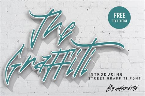 The Graffiti Font By Arendxstudio · Creative Fabrica