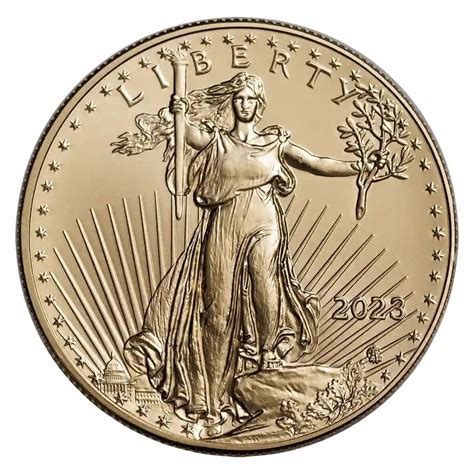 2023 American Gold Eagle 1 oz BU Coin - Official US Mint Bullion ...