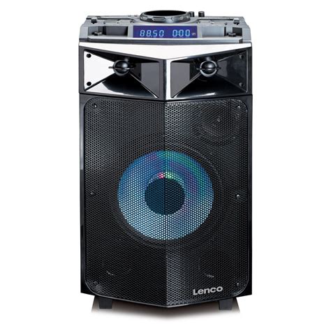 Lenco Pmx Party Speaker With Mixer And Wireless Microphone At