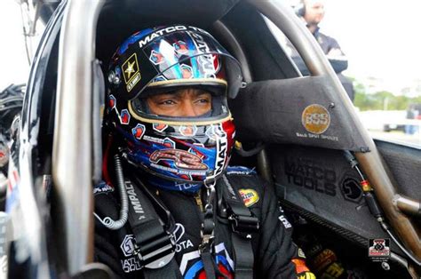 Antron Brown Team Racing At The Lucas Oil InterNational Raceway In