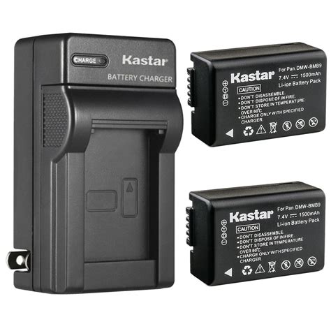 Kastar Battery AC Wall Charger For Leica OEM BP DC9 BP DC9 E BP DC9 U