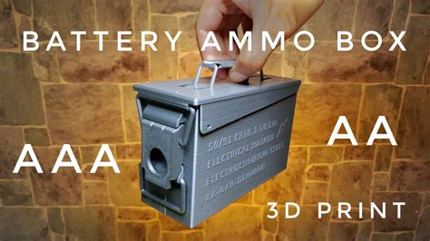 3d Printed Battery Ammo Box Dehapro Shorts Youtube