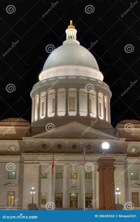 Arkansas State Capitol Dome Stock Photo - Image of democracy, capitol ...