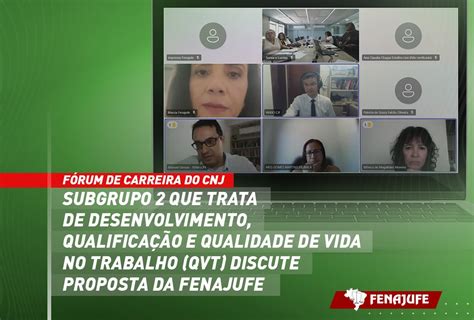 F Rum De Carreira Subgrupo Avan A As Discuss Es Da Proposta Da