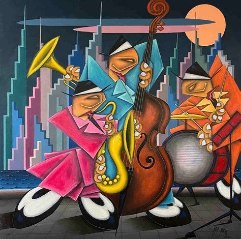 Robert JADCZAK - Jam session, 2022 | Artinfo.pl - portal rynku sztuki