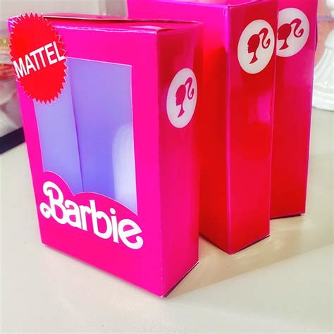 Caixa Para Doces Da Barbie Produtos Personalizados No Elo7