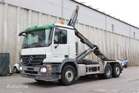 Mercedes Benz Actros 2544 E5 Retarder 6x2 AHK Lift Lenk Hook Lift Truck