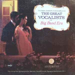 The Great Vocalists Of The Big Band Era – Vinyl (Gloversville press, LP ...