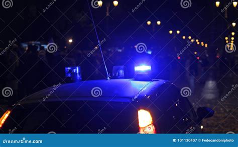 Sirens Of The Police Car Royalty-Free Stock Photo | CartoonDealer.com ...