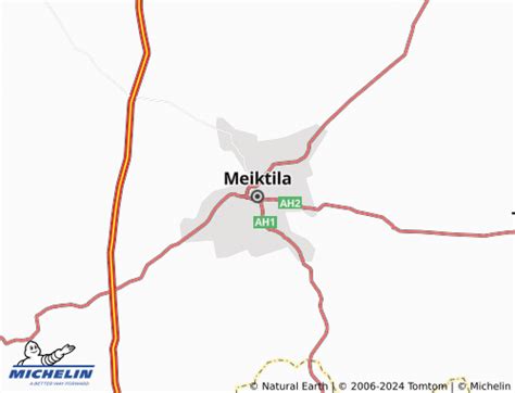 MICHELIN Meiktila map - ViaMichelin