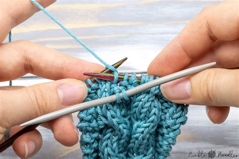 Cable Stitch How To Knit Cables For Beginners [ Video]