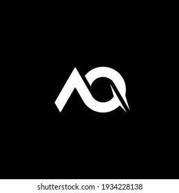 Initial Letter Aq Logo Design Aq Stock Vector Royalty Free 1934228138