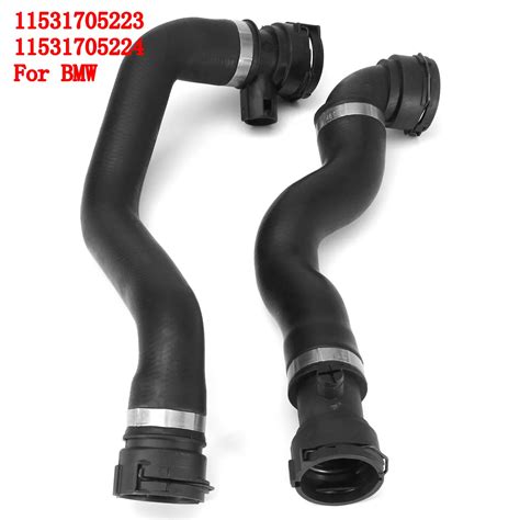 Engine Heater Inlet Coolant Pipe Radiator Hose Upper Lower Set For