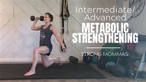 Intermediate Advanced Quick Metabolic Strength Training One Dumbbell