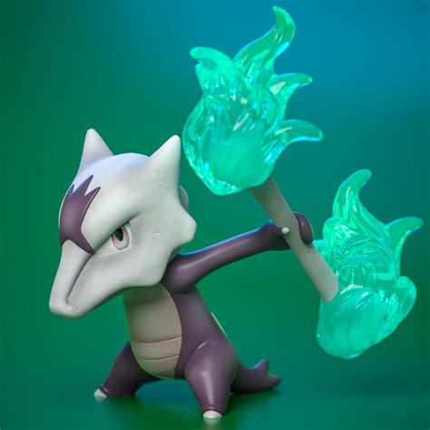 Archivo Stl Pokemon Marowak Alolanobjeto Imprimible En D Para