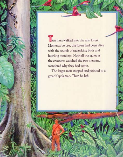 Great Kapok Tree A Tale Of The Amazon Rain Forest Reading Rainbow Book