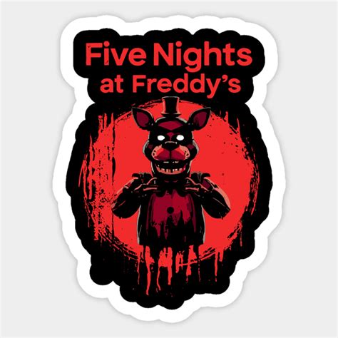 Frightful Nights Five Nights At Freddys Terror Five Nights At Freddys Sticker Teepublic