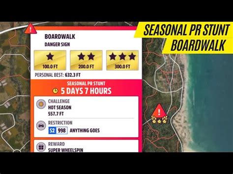 Forza Horizon 5 Danger Sign Boardwalk S2 Class ANYTHING GOES