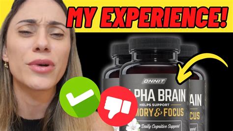 Alpha Brain Tested Onnit Alpha Brain Alpha Brain Review