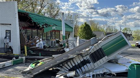 Storm damage in NC: two tornadoes, wind gusts totals