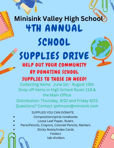 Can you help? High School FBLA seeks donations for fourth annual School Supplies Drive ...