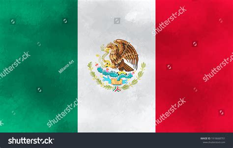 304 Mexico Flag Color Watercolor Images Stock Photos Vectors