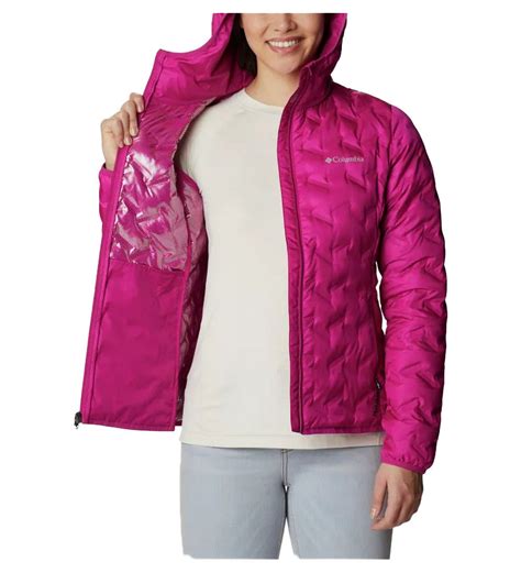 Campera De Pluma Con Capucha Columbia Delta Ridge Omni Heat Mujer