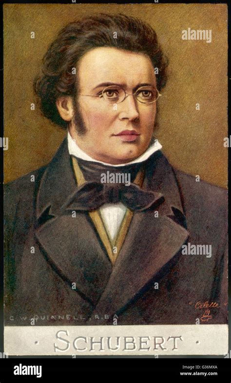 Franz Schubert Portrait Banque De Photographies Et Dimages à Haute