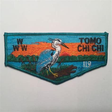 Boy Scout OA Tomo Chi Chi Lodge 119 S6 Order Of The Arrow Pocket Flap