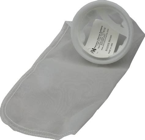 4″x 12″ Filter Bag 100 Micron Nylon Precision Marine Systems