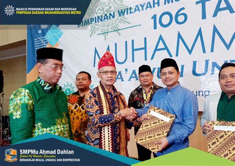 Smp Muad Raih Prestasi Pada Acara Puncak Milad Ke106 Muhammadiyah Di