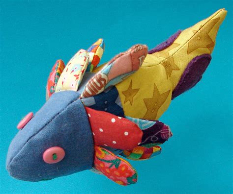 Fabric Toy Fish Free Sewing Pattern Diy Tutorial Ideas