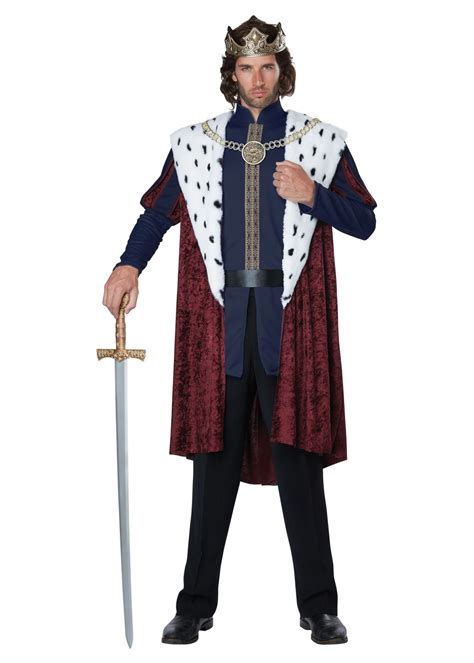 Royal King Men Costume Renaissance Costumes