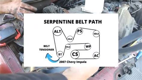 2006 Chevy Impala Serpentine Belt Diagram