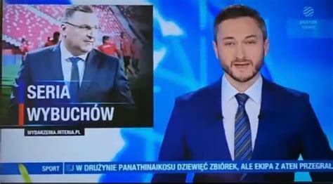 Wpadka Na Ywo W Polsat News Nagle Pojawi Si Czes Aw Michniewicz