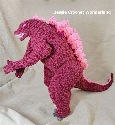 Ravelry: Red Godzilla pattern by Jessie Lin