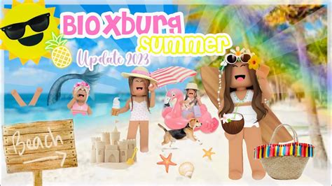 Bloxburg Update Bloxburg Summer Update New Beach Bloxburg