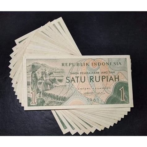 Jual UANG KUNO 1 RUPIAH SANDANG PANGAN TAHUN 1961 Shopee Indonesia