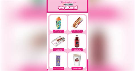 Satisfy Your Cravings Every Weekend This November With 7 Eleven Via Foodpanda Shops 2nd Opinion