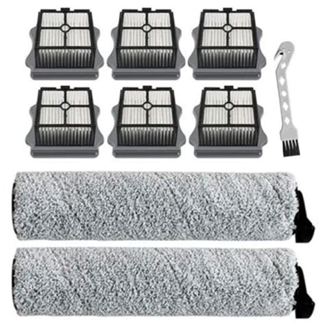 Gris Clair Rouleau De Brosse Et Filtre D Aspirateur Pour TINECO