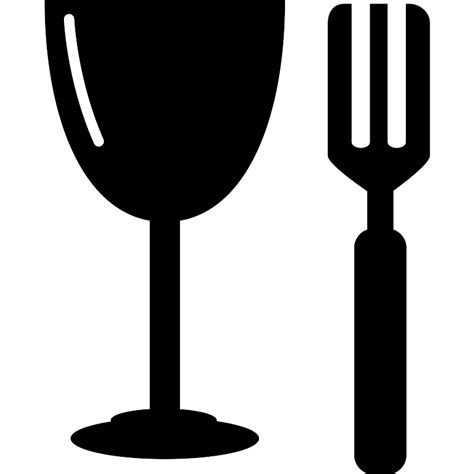 Glass And Fork Vector Svg Icon Svg Repo