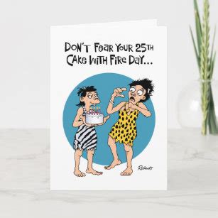 Funny 25th Birthday Cards | Zazzle