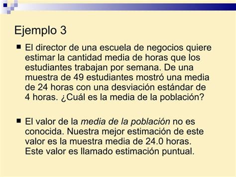 Estimaci N E Intervalos De Confianza Ppt